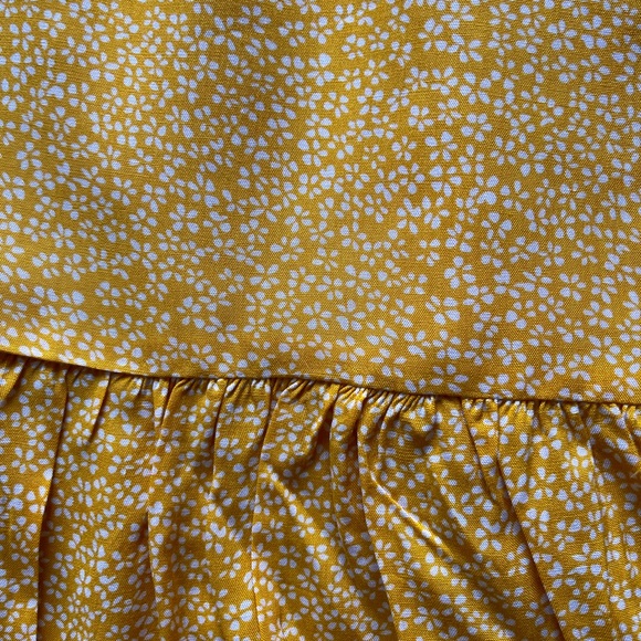 ❣️SOLD❣️ Yellow Floral Sun Dress - Picture 7 of 9